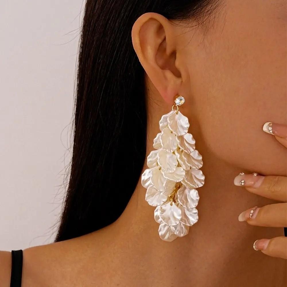 Exaggerated Drop Earring Luxury Ornaments Party Jewelry Earrings New Tassel Earrings Gift