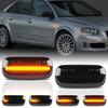 2pcs Amber LED Lights Fender Side Marker Lights Dynamic Flowing Turn Signal Lamp For A3 S3 A4 S4 RS4 A6 RS6 A8 TT Accessories