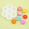 Flower Shape 3D Rose Cake Mold Heat-resistant Dessert Decorating Tools  Chocolate Making