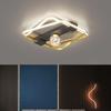 New Indoor Led Ceiling Light Modern Home Ceiling Lamp 110v 220v For Living Room Bedroom Dining Room Black&Gold Led Light