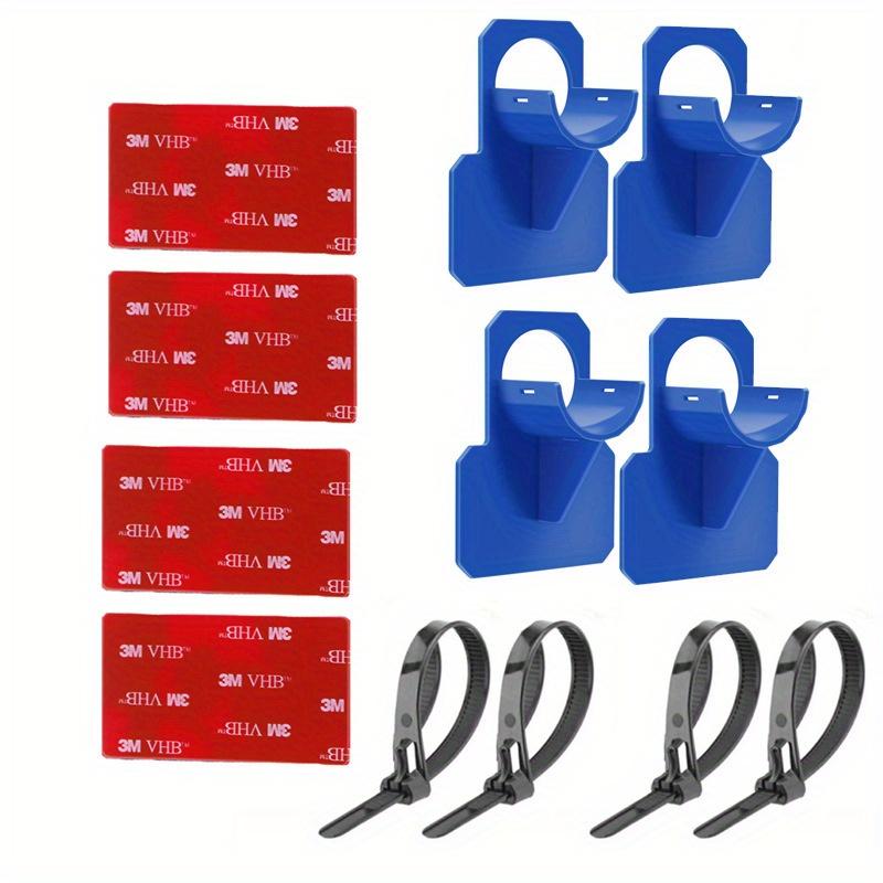

4Pcs Swimming Pool Water Pipe Bracket Prevents Hose From Bending or Falling Off Compatible with Easy To Install. Blue