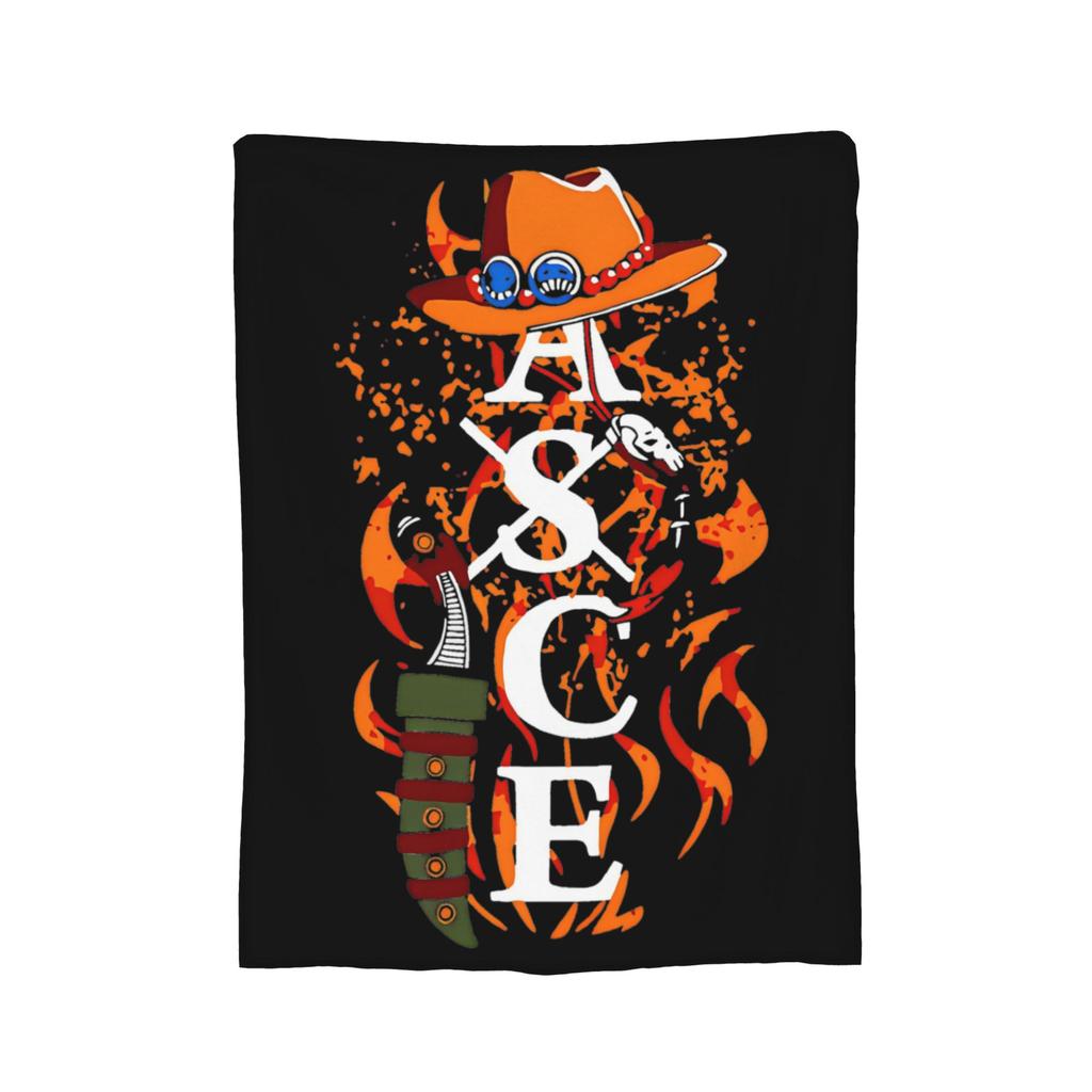Zoro Wanted Luffy Anime Blanket Flannel Throw Blanket Bedroom Sofa Printed Ultra-Soft Warm Bedsprea,