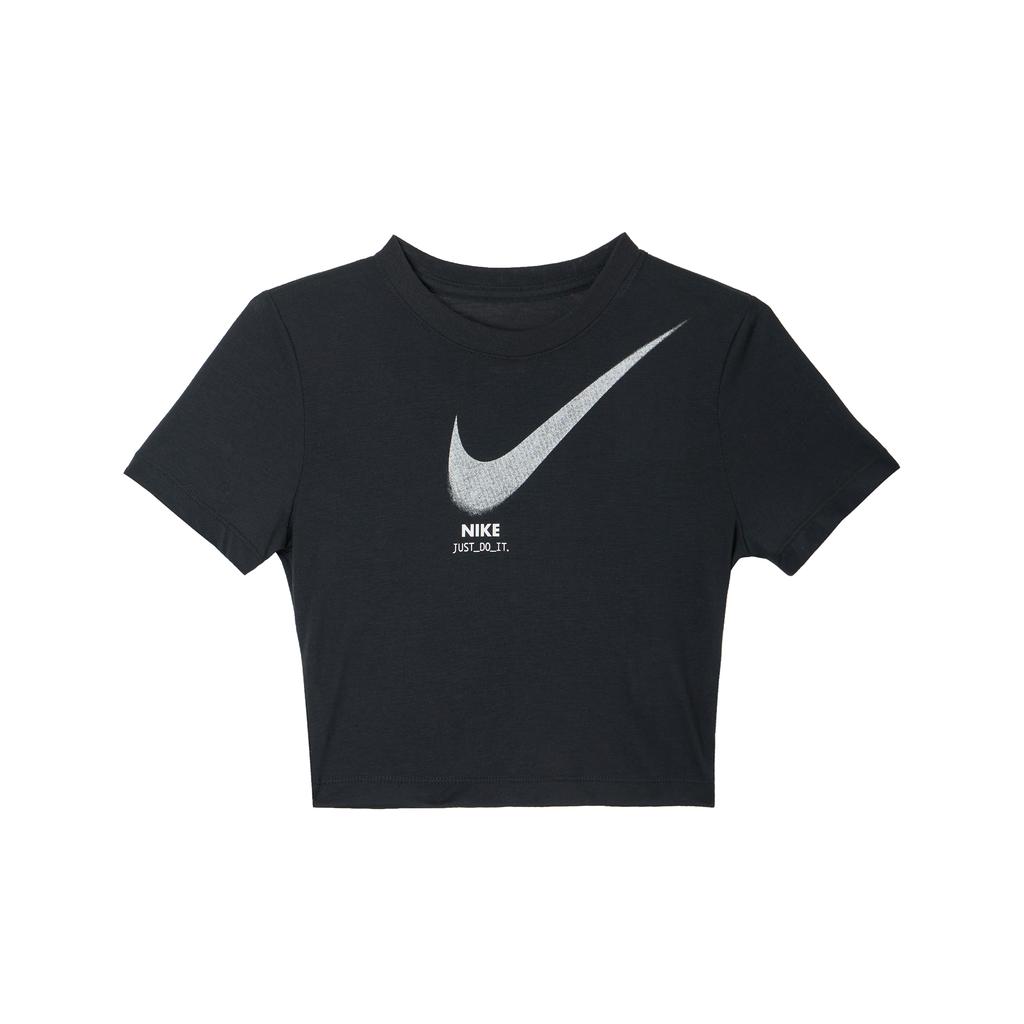 New Nike Short Sleeved T Shirts Women's Black DZ3750-010