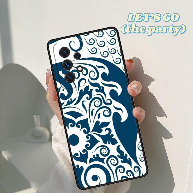 Hawaiian Ornament phone case For Samsung Galaxy A42 A31 A40 A51 A71 A32 A80 A91 A52 A72 A73 A20e A21S A50 A70 A11 A12 Cover