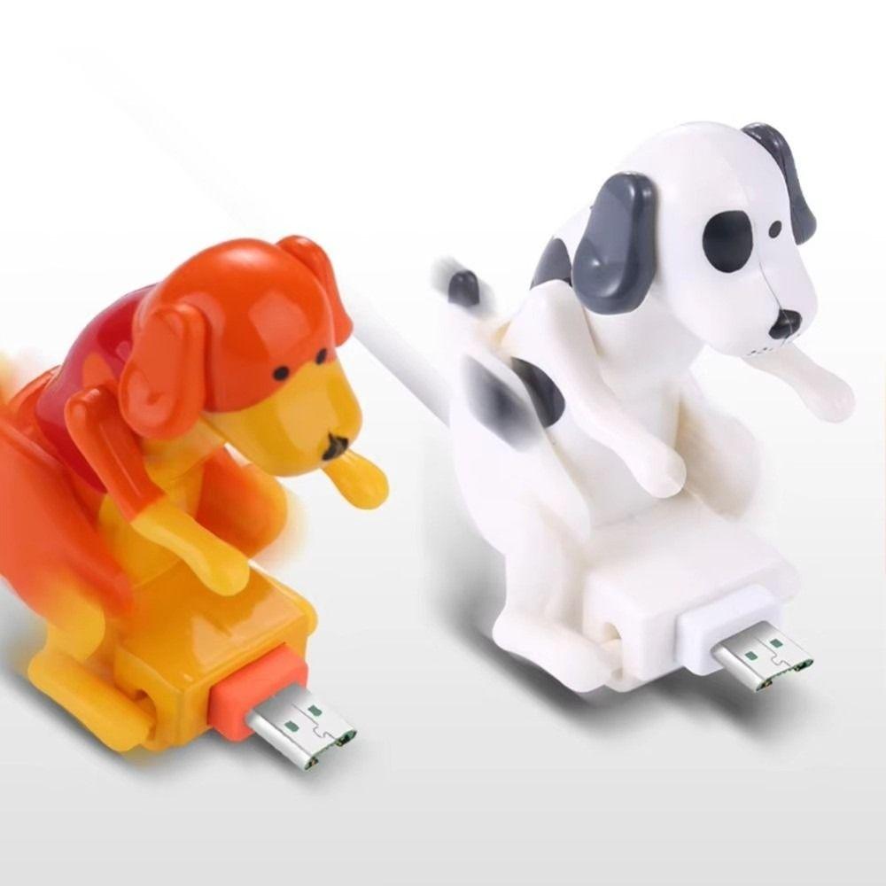 Cartoon Stray Dog Fast Charger For Type-C Phone Charging Line Charging Cable Phone Accessories