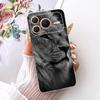 For Honor Power 2 5G Case SER-AN00 Luxury Girl Peacock Painted Cover Soft Slim Phone Case For Honor Power Power2 5G Fundas Coque