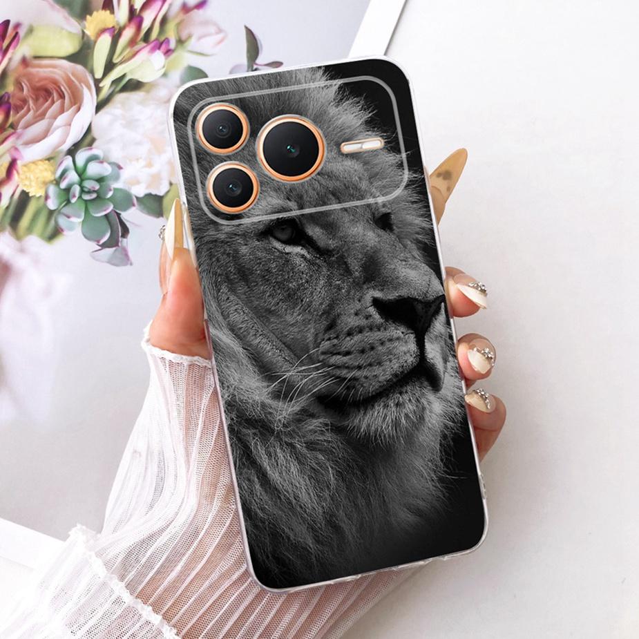 For Honor Power 2 5G Case SER-AN00 Luxury Girl Peacock Painted Cover Soft Slim Phone Case For Honor Power Power2 5G Fundas Coque