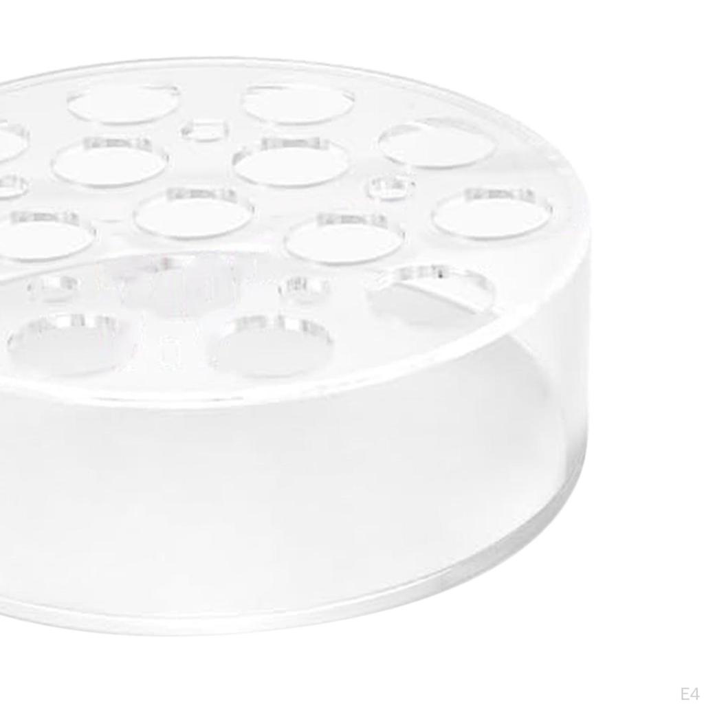 Clear Acrylic Flower Vase Art Planter Pot Container Modern Floral Centerpiece for