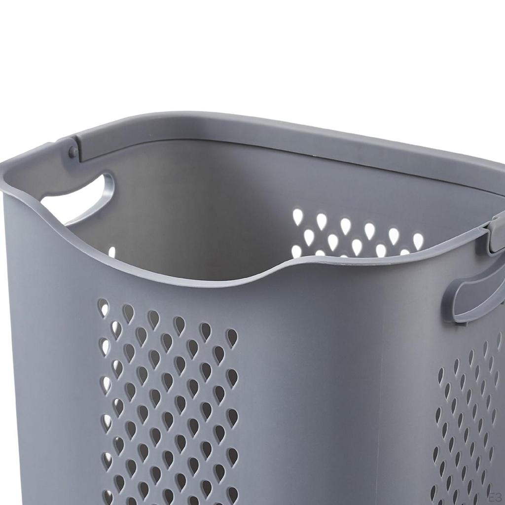 Household Laundry Basket Storage Baskets Toy Bins Organizer, Multifunctional with Handles