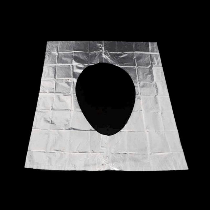 50/100PCS Disposable Toilet Seat Cover Portable Toilet Seat Mat for Travel Hotel Toilet Protective Mat Bathroom Accessories