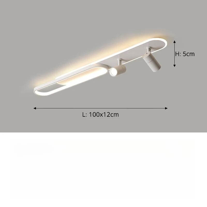 Modern Minimalist LED Ceiling Lamp with Spotlights Indoor Home Living Room Dining Room Bedroom Decorative Lighting