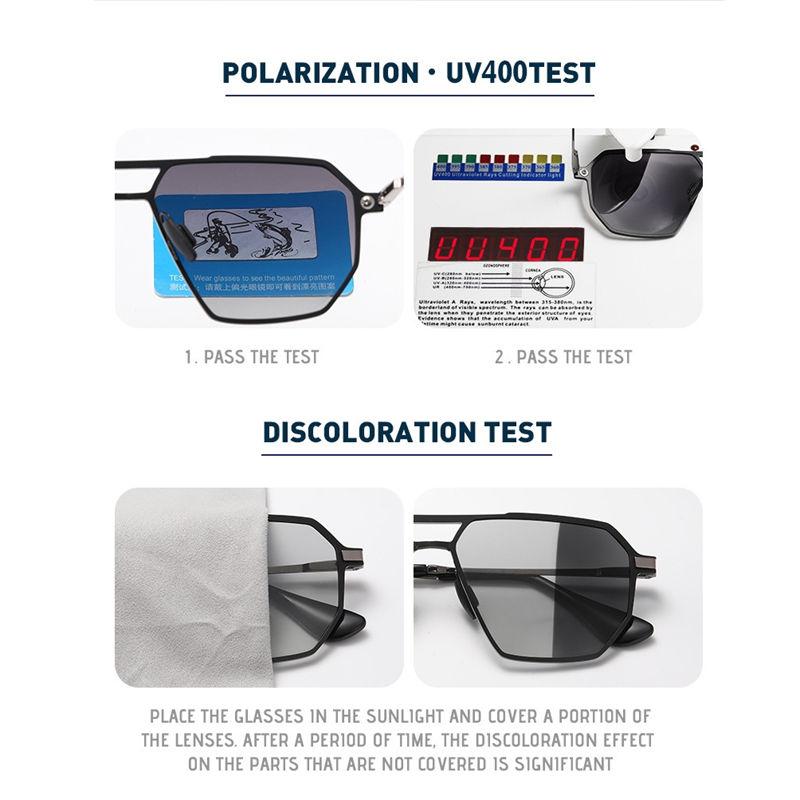 Fashion Polarized Sunglasses Outdoor Classic Driving Fishing Glasses for Women Men Unisex UV400 Anti Glare Eyeglasses GZW