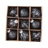 9pcs Christmas Balls Ornament for Christmas Tree Shatterproof Bauble Decor Hanging Ball Holiday Wedding Party Decoration