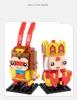 Monkey King Square Head Building Blocks: Educational Journey to the West Toy Set