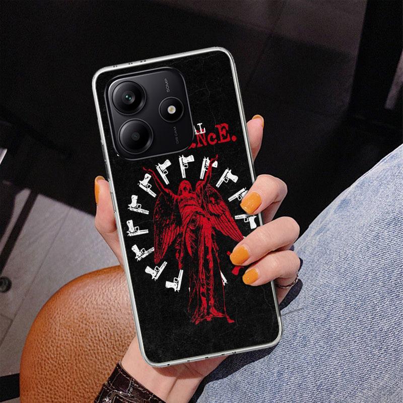 My Chemical Romance MCR Phone Case For Xiaomi Redmi Note 15 14 13 12S 12 11 Pro Plus 14S 11S 11E 10 10S 11T 5G Personalized Cove