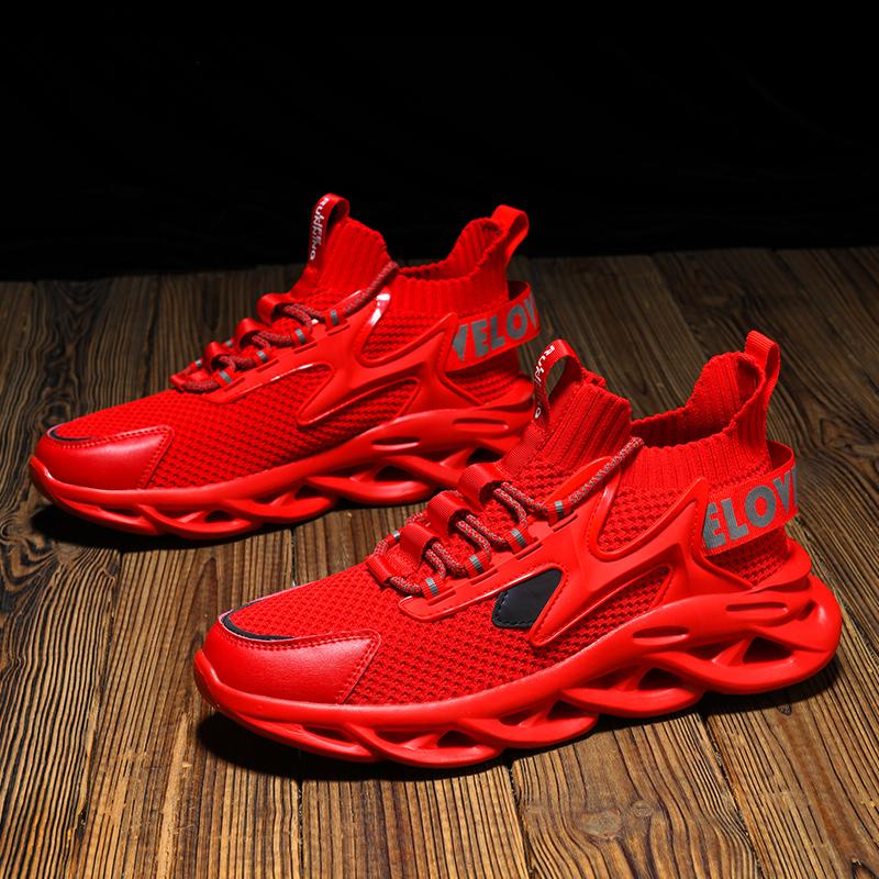 Running Shoes Men Sports Outdoor Fashion Lightweight Comfortable Flat Casual Shoes Mesh Breathable Soft Gym Sneakers for Men