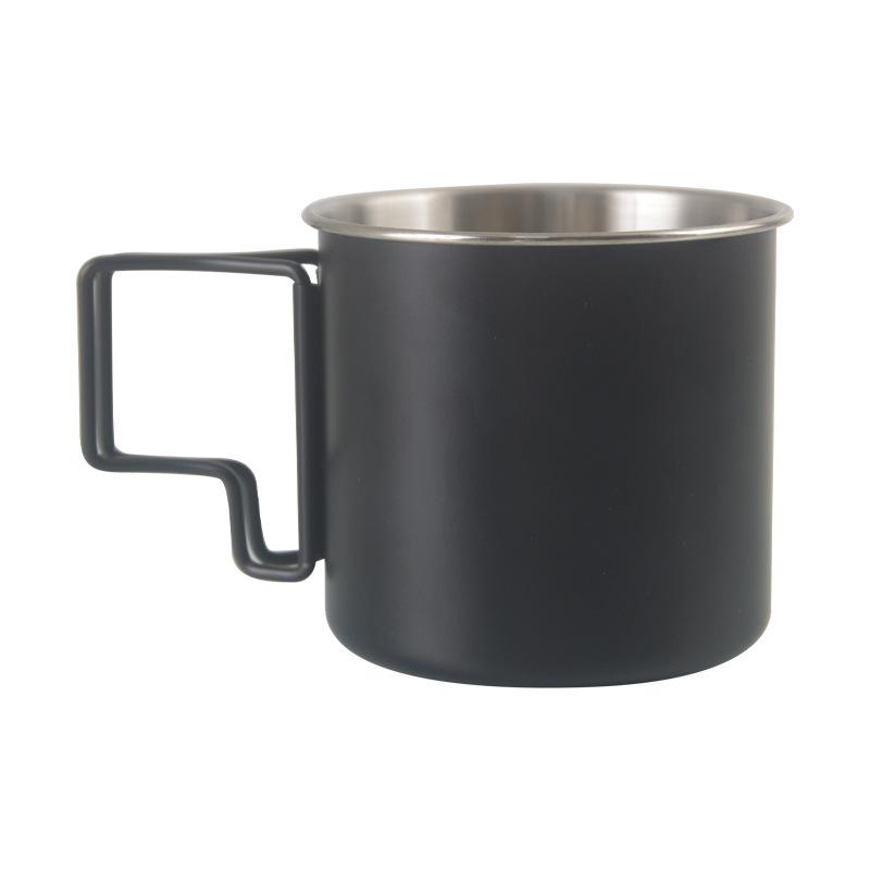 Portable Multi-color 304 Stainless Steel Folding Cup - Coffee, Beer, BBQ & Water