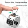 Manual Handheld Metal Pedestrian Tally Counter