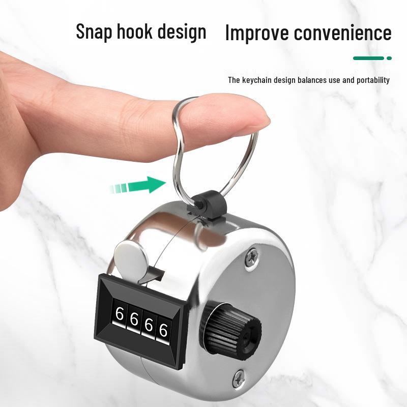 Manual Handheld Metal Pedestrian Tally Counter