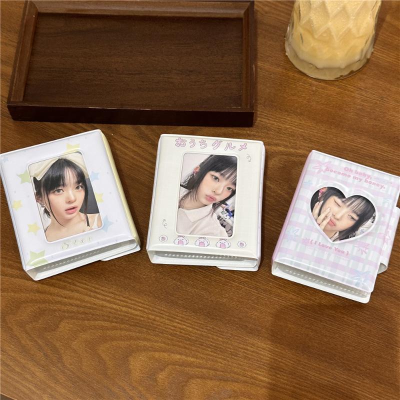 Original Design Snapper Sushi One-square Photocard Album 3 Inch Kpop Idol Photocard Collection Book with Pendant INS Style 2025