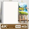 8K Sketch & Drawing Paper: A3 & A4 Thickened Art Student White Paper for Handwritten and Pencil Use