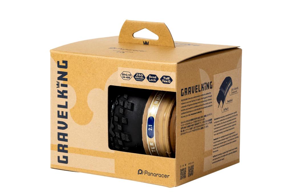 Panaracer Gravel King X1 Tubeless Ready Black GRAVELKING 20x2.1 (54-406) F2021-GKX1-B2