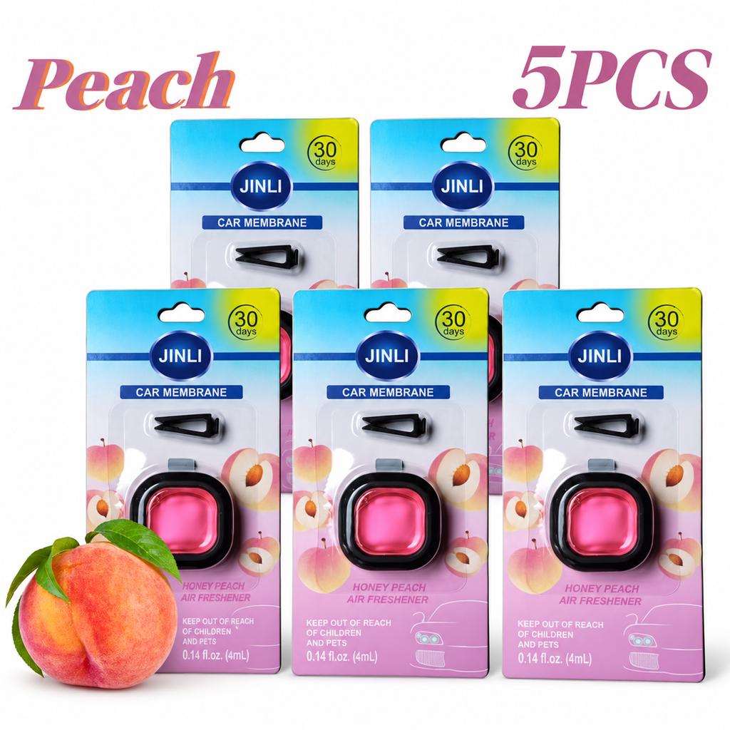 Long-Lasting Car Air Freshener Vent Clip Essential Oil Car Fragrance 1.11oz Alcohol-Free Fragrance for Fresh Car Smell Odor Elim