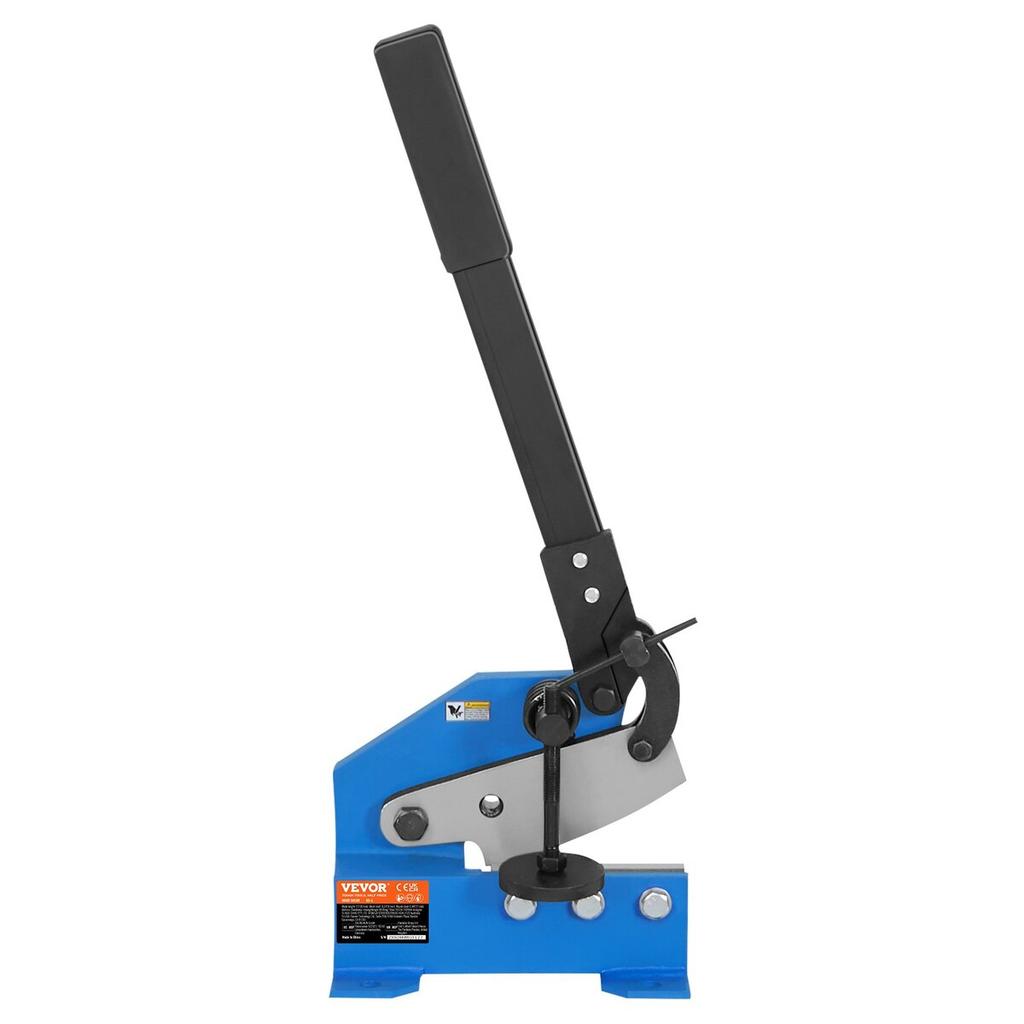5" Manuelle Handblechschere für die Blechbearbeitung, HS-5 Tischschneider aus Q235-Material, für Handwerk Dickstahl-Handwerk, Robuste Rollenpresse