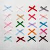 Small Bow Polyester Ribbon Knot for Underwear, Socks, Clothing, Jewelry, and Floral Accessories