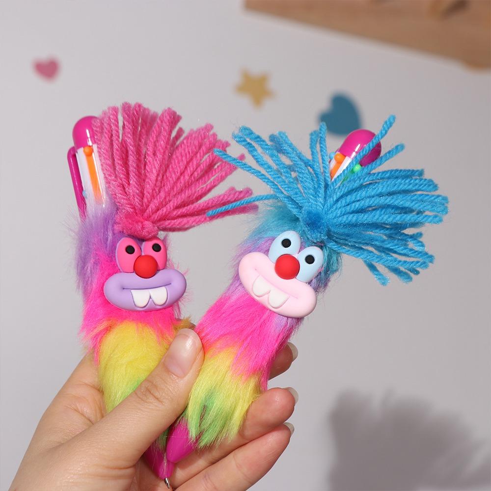 Sausage Mouth Multi-color Ballpoint Pen Bucktooth Rabbit Rainbow Signature Pen School