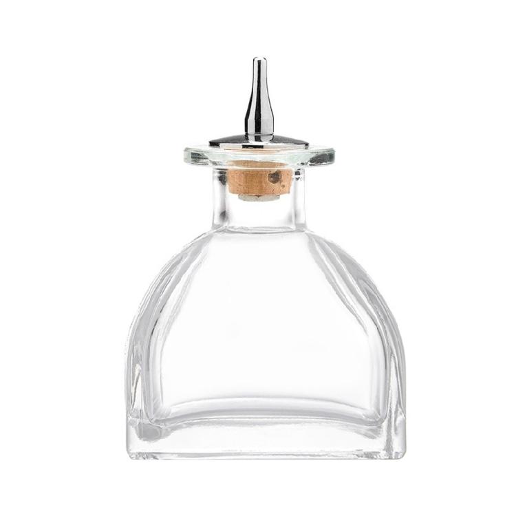 Classical Engraved Glass Barwares Bottle Including Airtight Plugs Drink Serving Pourer For Freshness And Style