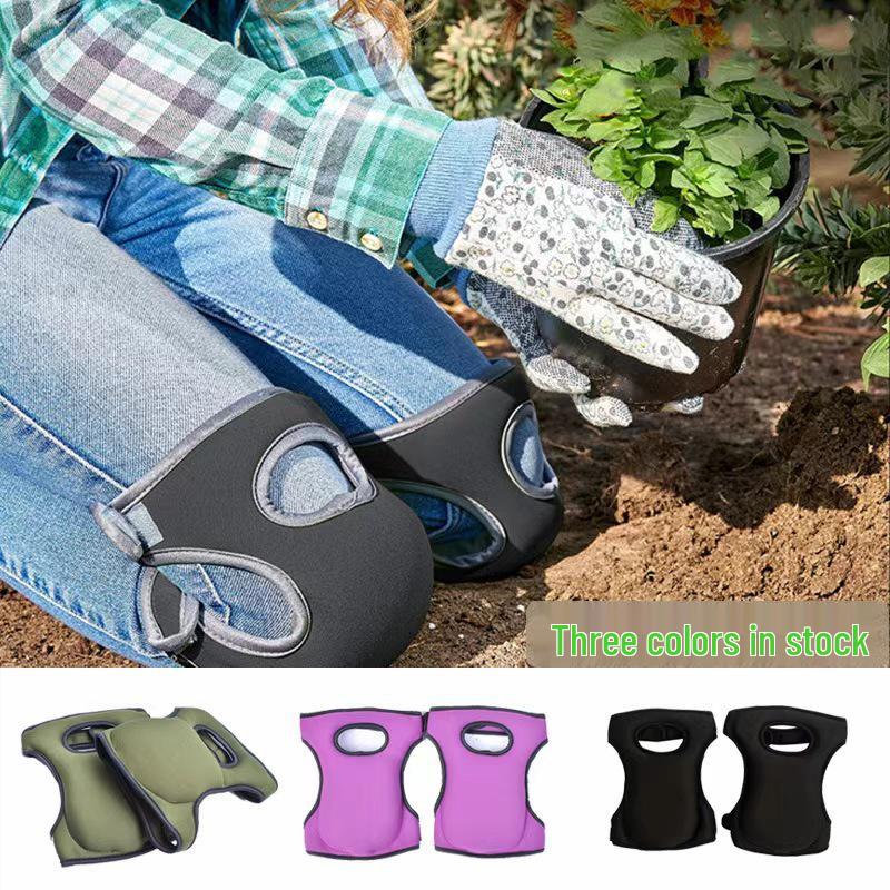 Neoprene Garden and Floor Knee Pads - Sponge Cushion for Labor Protection and Kneeling Tasks