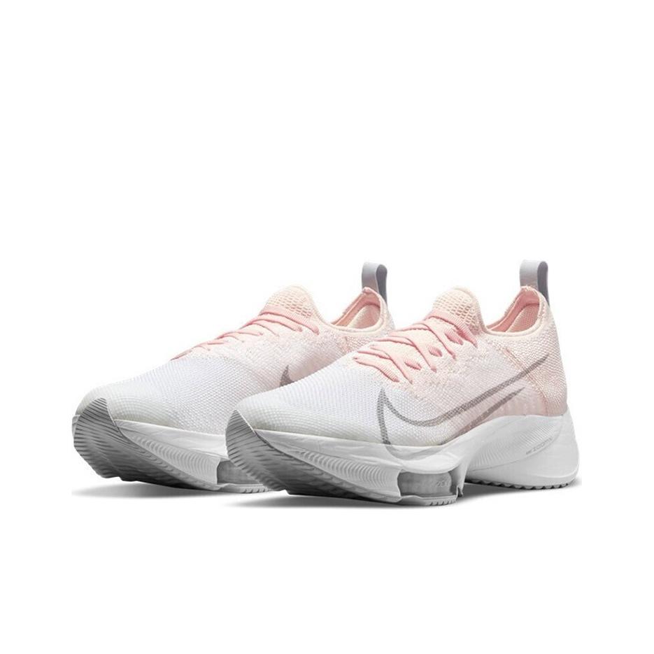 Nike Air Zoom Tempo NEXT% Flyknit Sunset Tint Women Sneakers Orange White Igloo CI9924-600