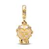 New Sparkling Snowflake Snowglobe Charms Fit Pan  Bracelet Necklace DIY Christmas Jewelry Gift for Women