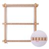 Wood Weaving Loomed Kits Handcraft Wooden Loomed Set Knitting Accessories Craft Supplies for Adults