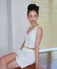 Loginaenloji Waffle Blooming Shorts White