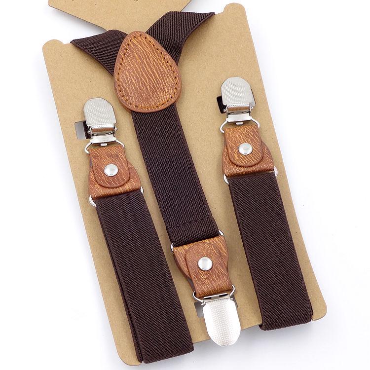 Kids Three-Clip Suspenders for Boys & Girls - Spring & Autumn Korean Style