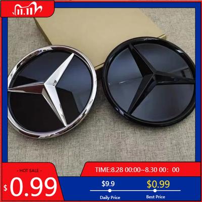 GLC GLB Grille Badge Front Convex Star Emblem For Mercedes Benz VITO W447 2010-2018 VITO W447 2020-2023 Replacement Emblem