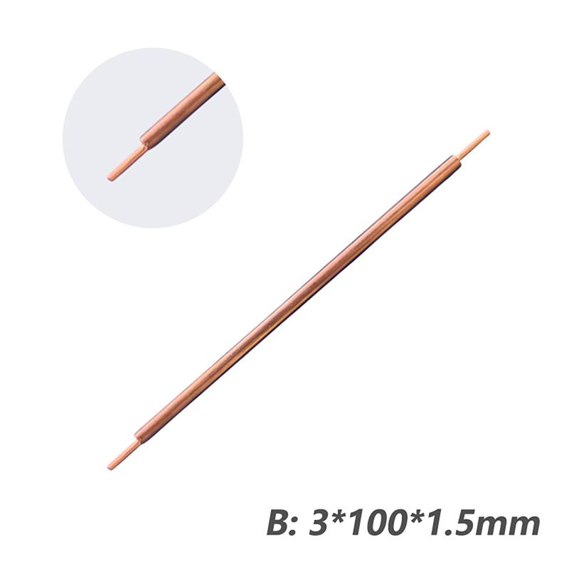 Elektrická svářečka Baterie Bodové svařování Jehla Tupá tyč Hliníková měď Svařovací kolík