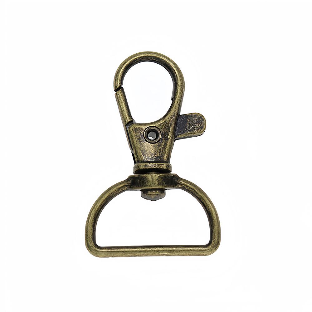 5/10PCS Swivel Hook Key Chain Clip Hook D-Ring Lanyard Lobster Claw Clasp for Lanyard Key Ring Making Wallet Hardware Crafts