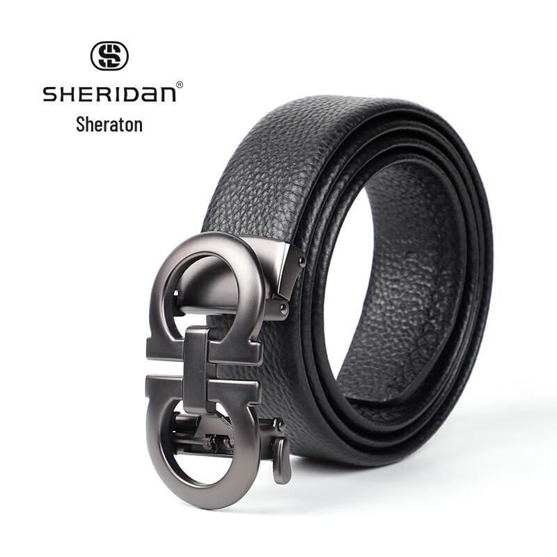 SHERIDAN Men s Automatic Buckle Leather Belt 110cm