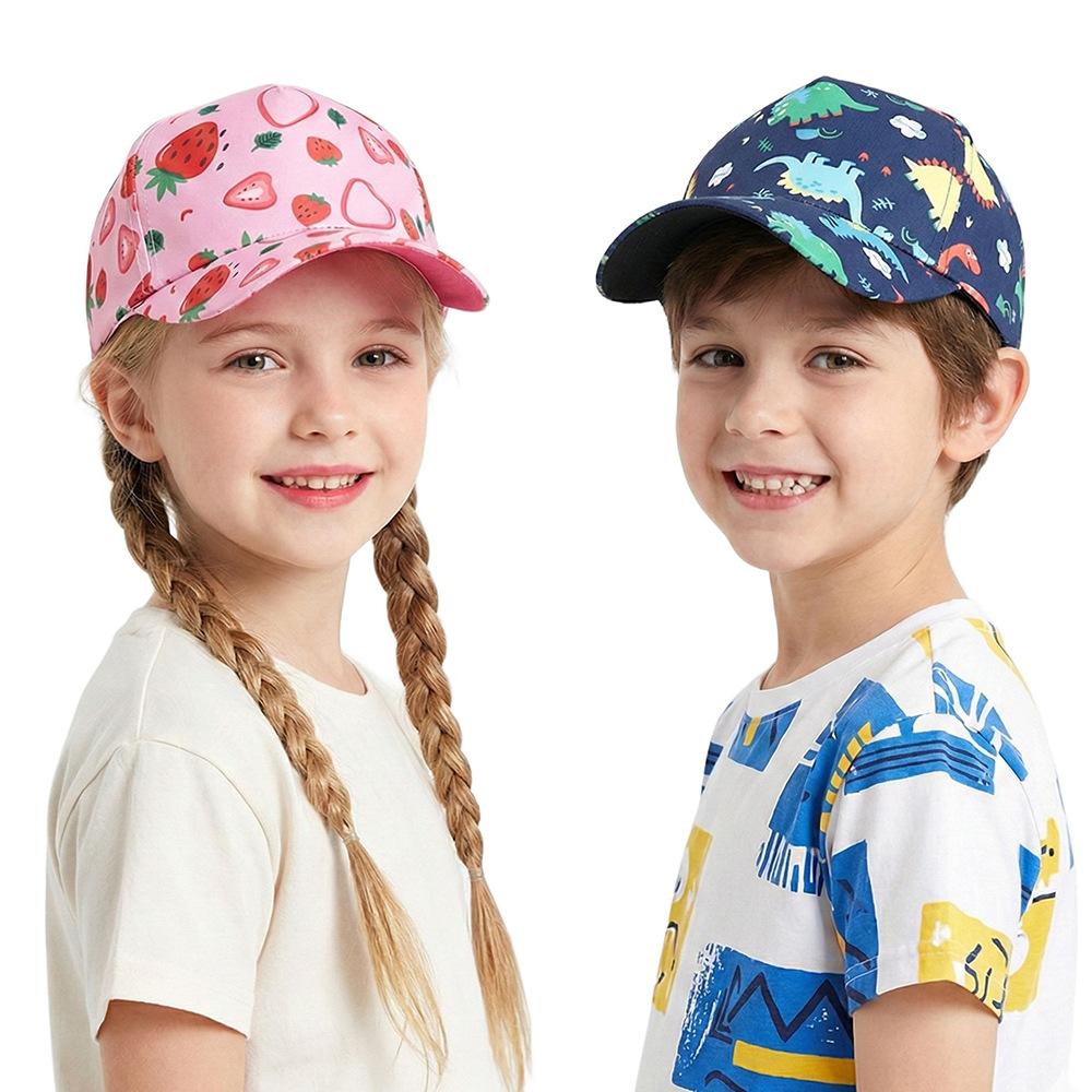 Children's Cartoon Animal Baseball Caps - Spring/autumn Girls' Sun-protective Beanie - Boys' Cute Baseball Caps