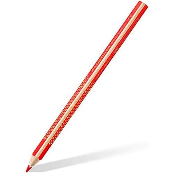 Crayon de couleur - STAEDTLER - Noris Jumbo 128/1284 - Mine 4 mm - Ergonomique - Noir