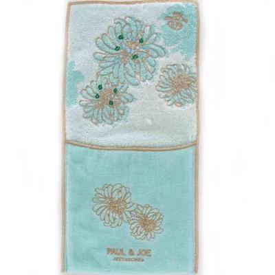 PAUL JOE ACCESSOIRES Pocket Handkerchief 14cm X & (Blue, Approx. 28cm), 100% Cotton, 107518-9201-02