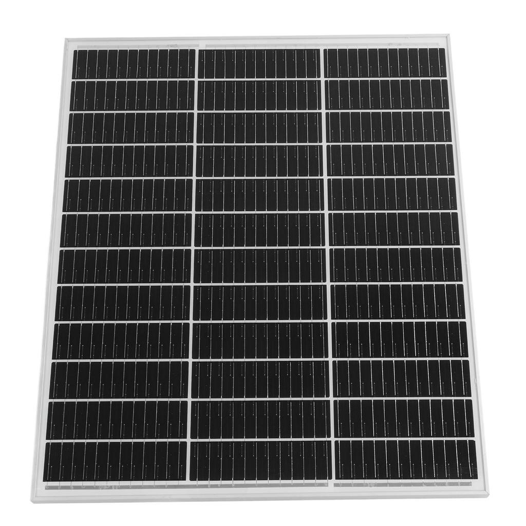 RV Solar Panel 80W 18V Monocrystalline Waterproof High Efficiency Solar Charge Controller Panel for 