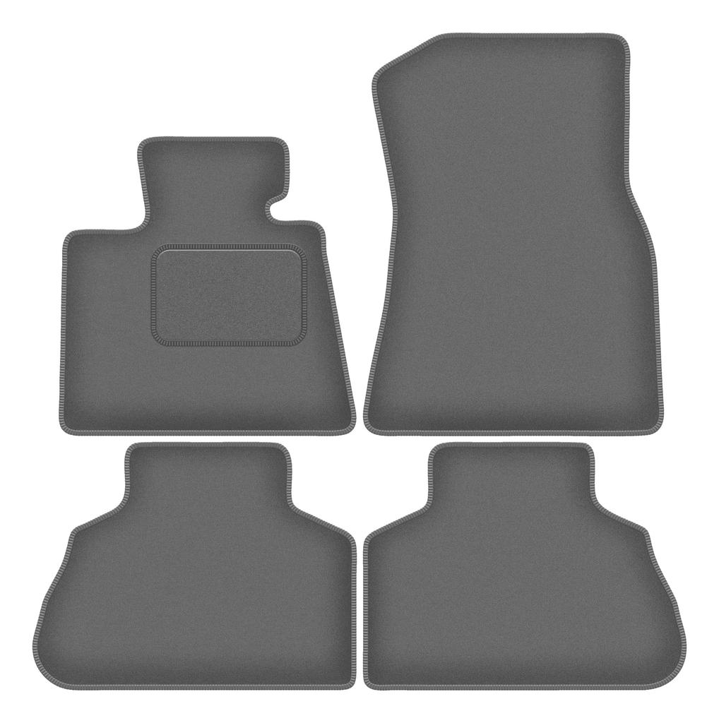 Velour Graphite Car Mats For: BMW X5 G05 SUV (2018-)