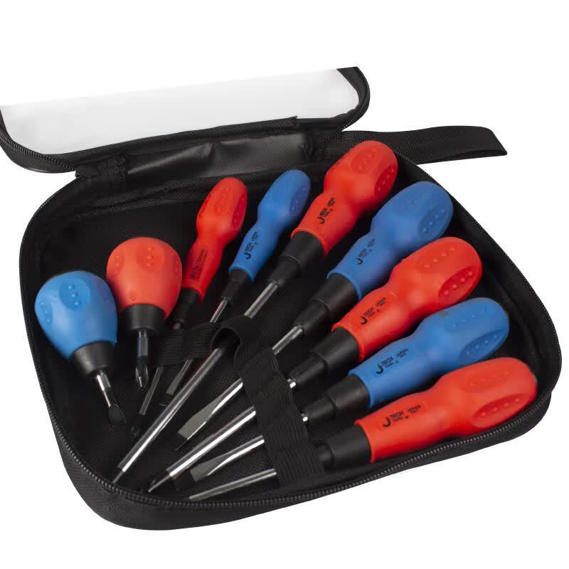 JETECH 9-Piece Magnetic Screwdriver Set