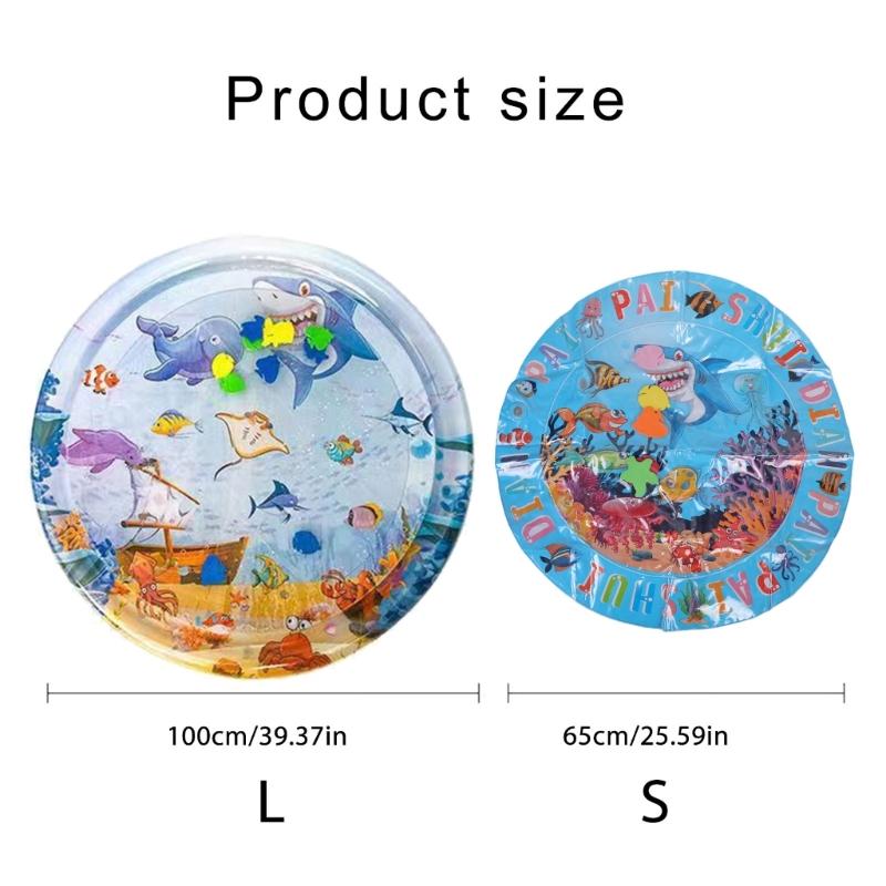 Aufblasbare Wasserspielmatte für Katzen Hunde Beschäftigende Sensorische Aktivität Wassermatte Spritzwasser Matte für Haustier Indoor Unterhaltung
