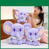 Peluche Elefante Dolce per Bambini e Ragazzi con Imbottitura in Cotone PP Regalo per Ragazze