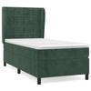 3129198 vidaXL Divan Bed with Mattress Dark Green 100x200 Cm
